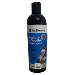 Pet Honesty Restore + Soothe Lavender Shampoo 12 oz Exp 08/26 FOR Dogs & Cats